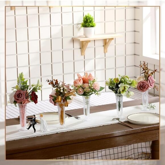 15 pc Bud Vases for decoration - Picture 2 of 5